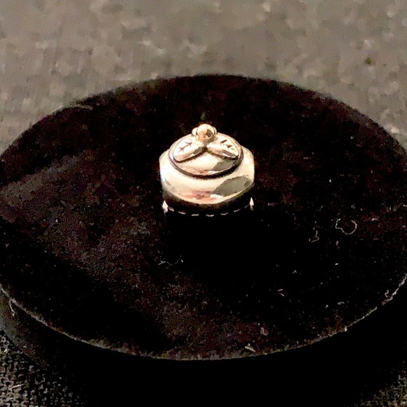 Pandora Retired Cupcake Charm Two Tone S925 ALE Bracelet Jewelry NWOT - Picture 2 of 9